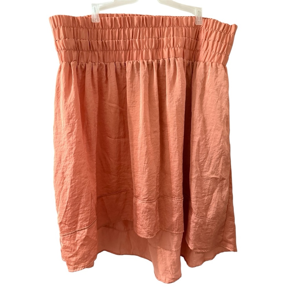 Lane Bryant Pink Bubble Knee-Length Skirt